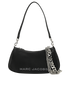 Marc Jacobs Star Charm Shoulder Bag, &pound;190, Handbags, Black, Leather, Front view